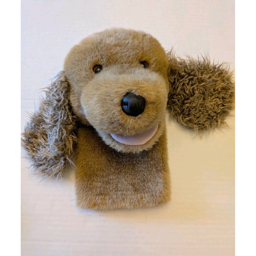 Aurora A&A Plush Hand Puppet Cocker Spaniel Golden Retriever Puppy Dog